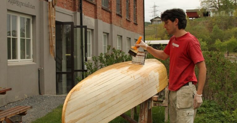 Vi bygger kano – del 2